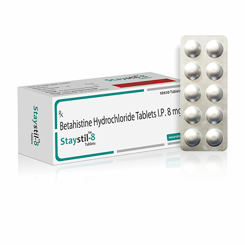Stay-stil-8 | Betahistine Hydrochloride Tablets I.P. 8 mg | Main Image